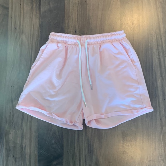 Pink SHEIN Sweatshorts - Picture 1 of 4